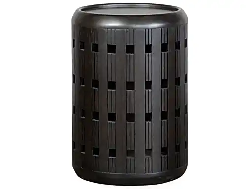 Lindon Dark Round Accent End Table image
